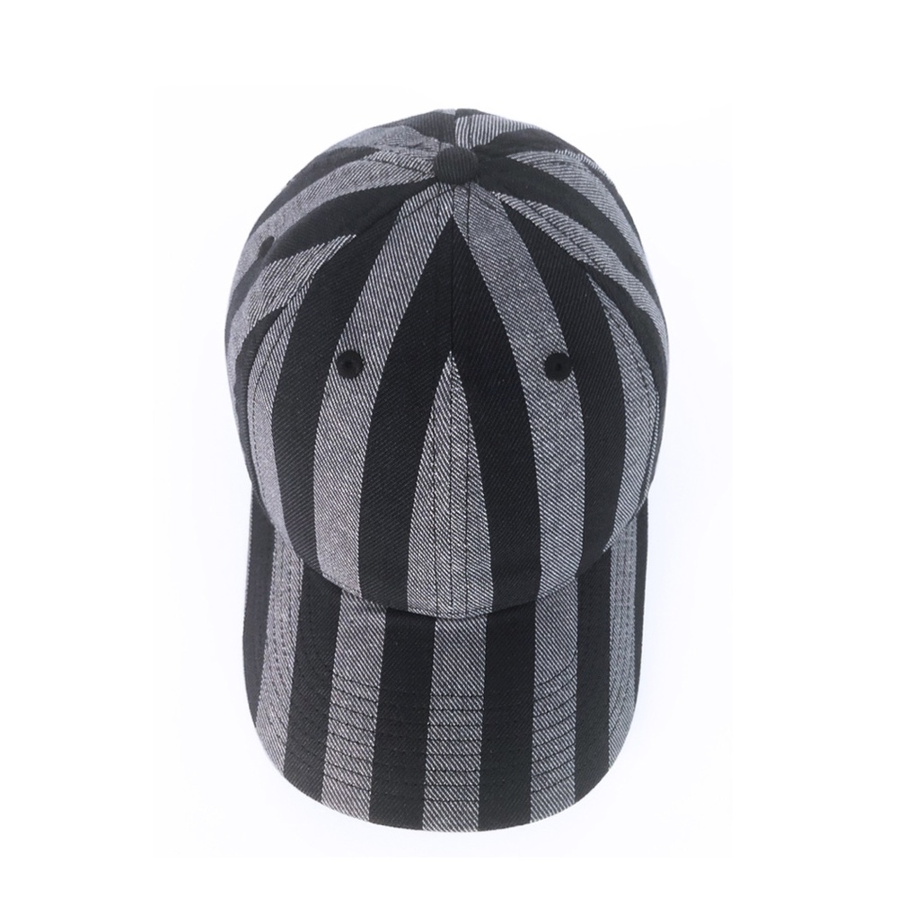 rag & bone Men's Archie Stripe Ball Cap - Picture 4 of 5